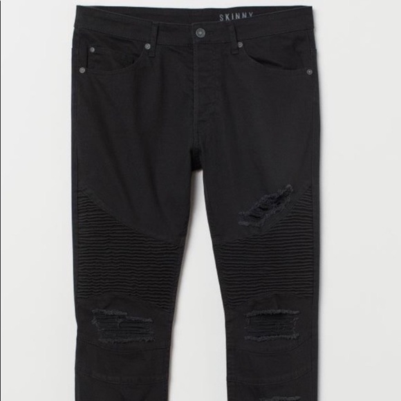 Skinny biker jeans - Picture 2 of 2